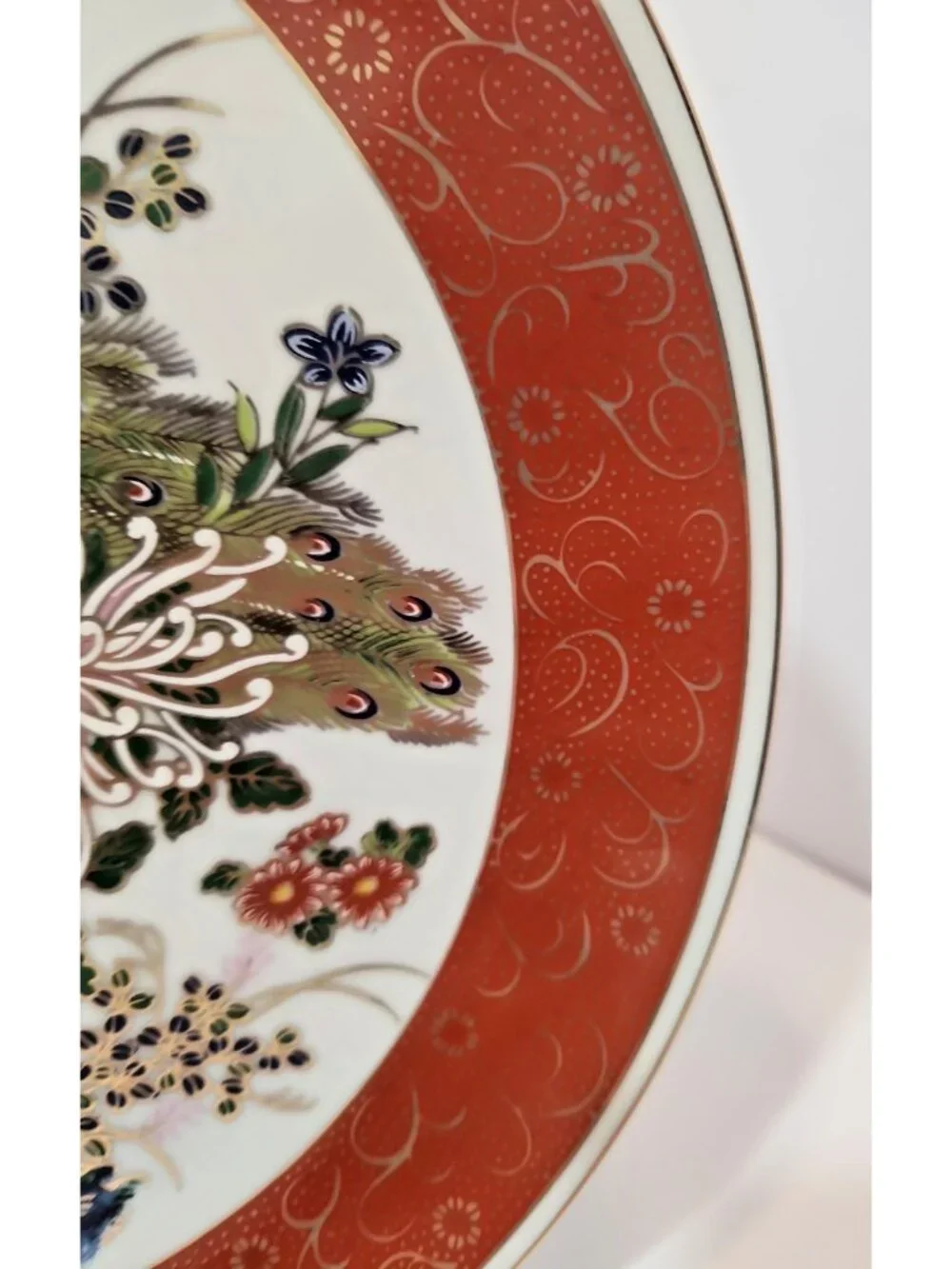 Vintage Satsuma Japanese Plate 10.5